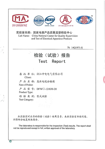 DFW□-12-630-20高压电缆分接箱（A)